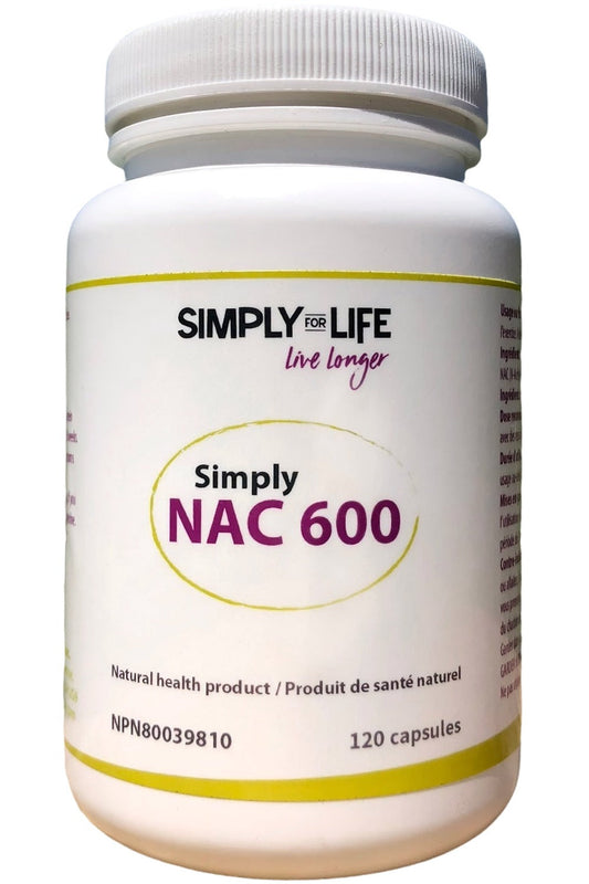 SIMPLY FOR LIFE NAC 600 (120 Caps)