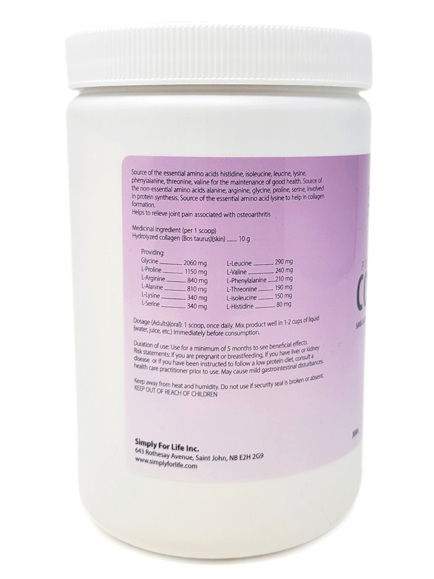 SIMPLY FOR LIFE Collagen (300 Grams)