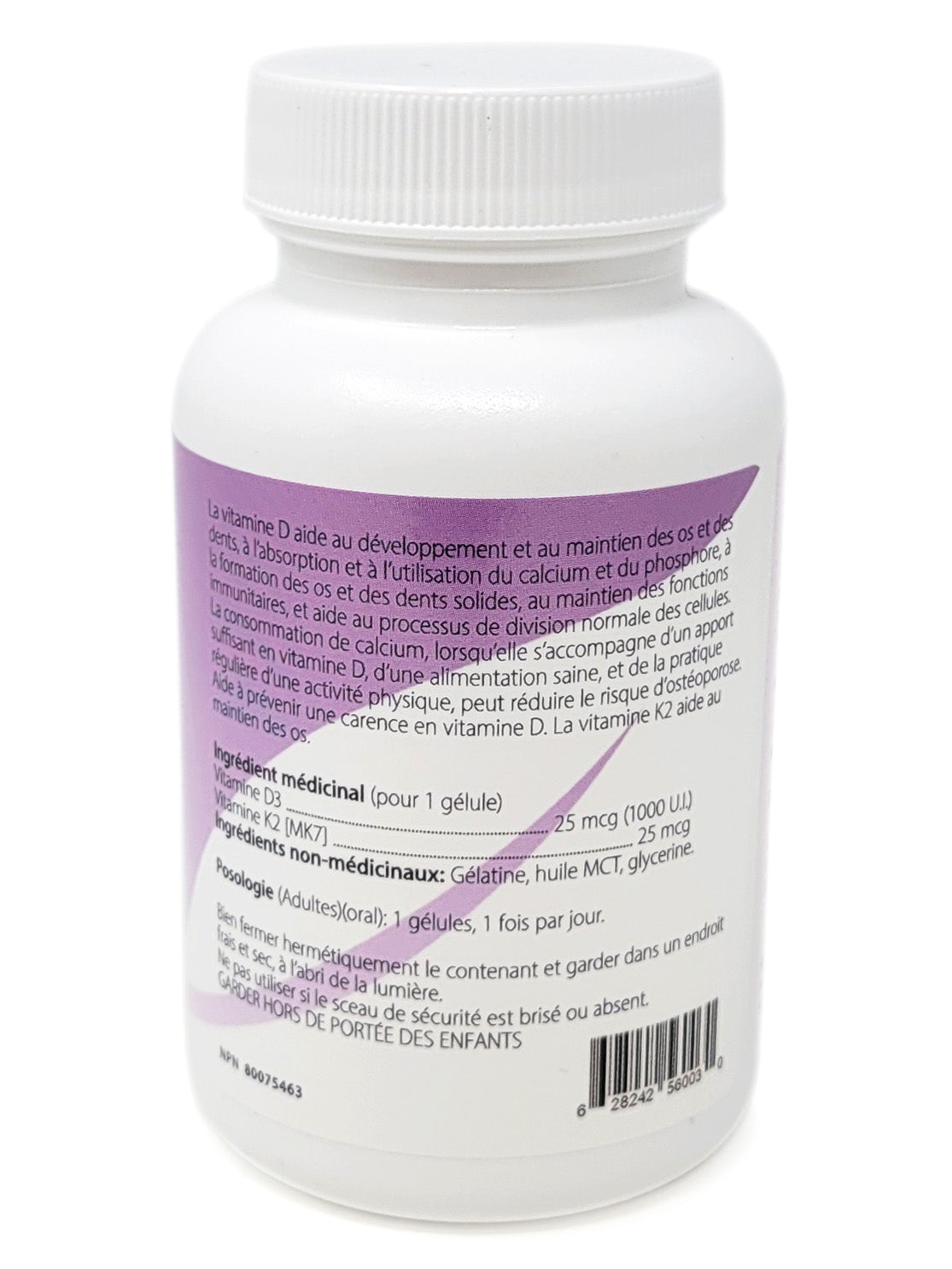 SIMPLY FOR LIFE D3+K2 (60 Softgels)