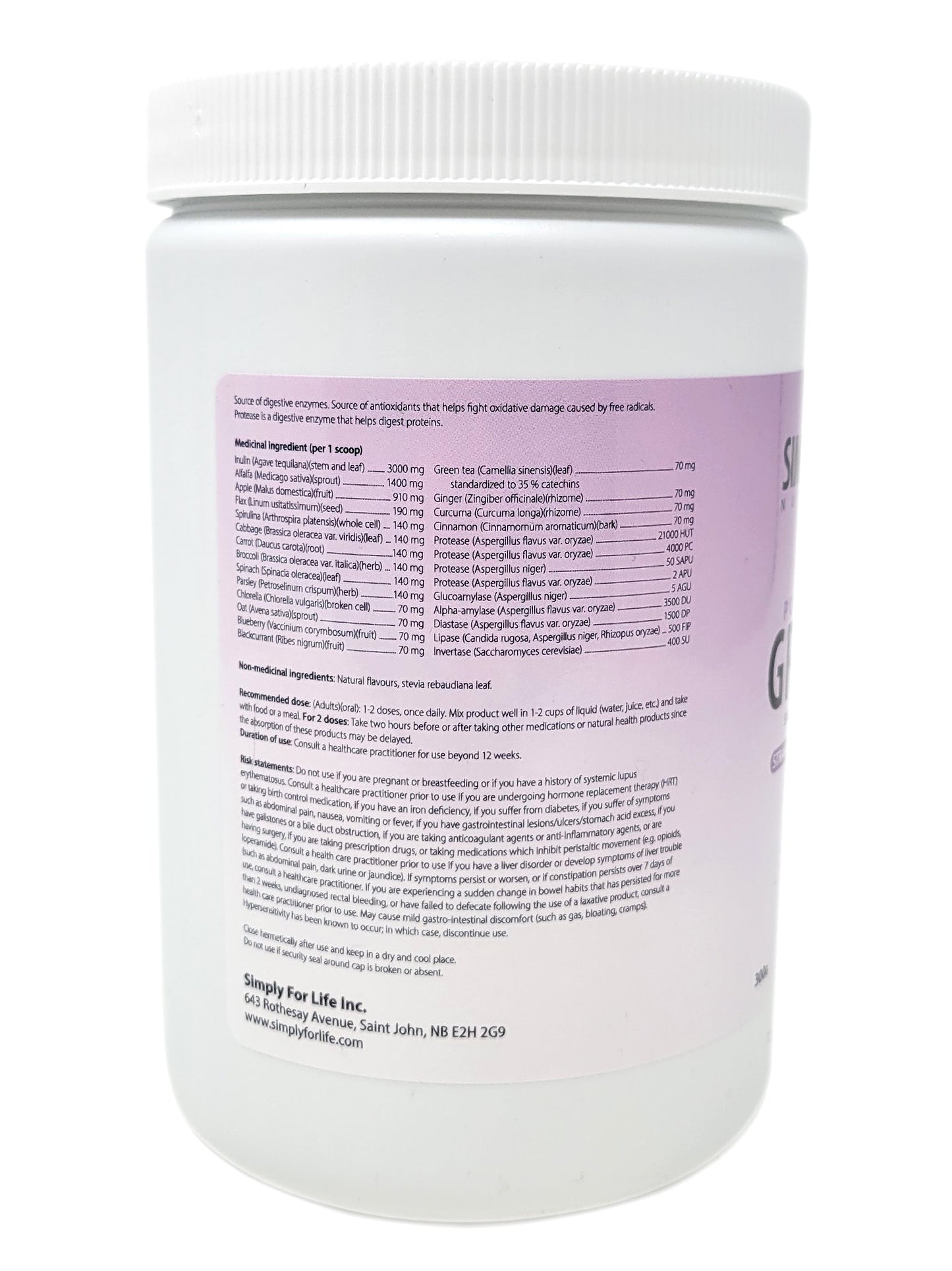 SIMPLY FOR LIFE Greens (300 Gram)