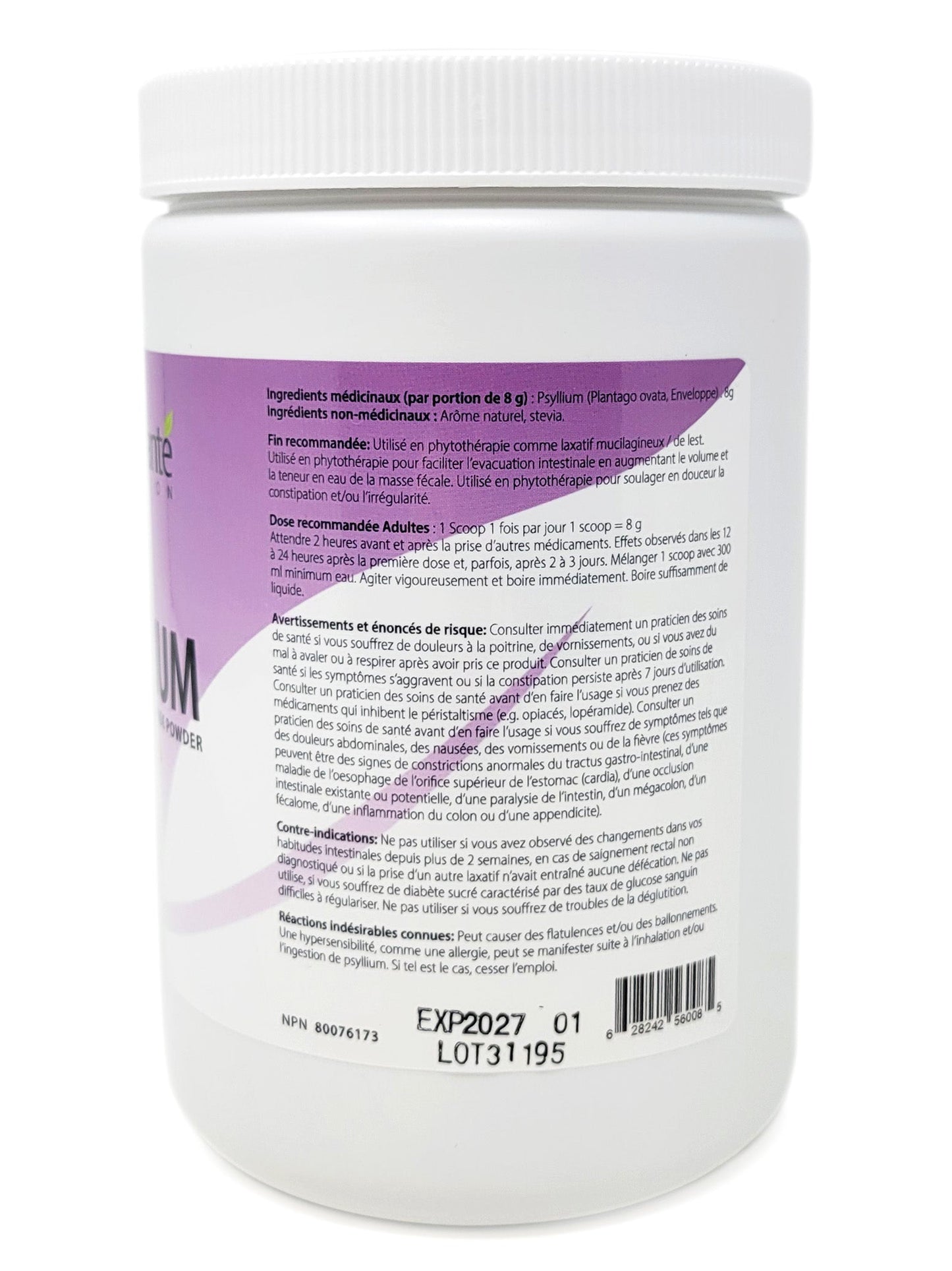 SIMPLY FOR LIFE Psyllium (Orange - 360 Grams)
