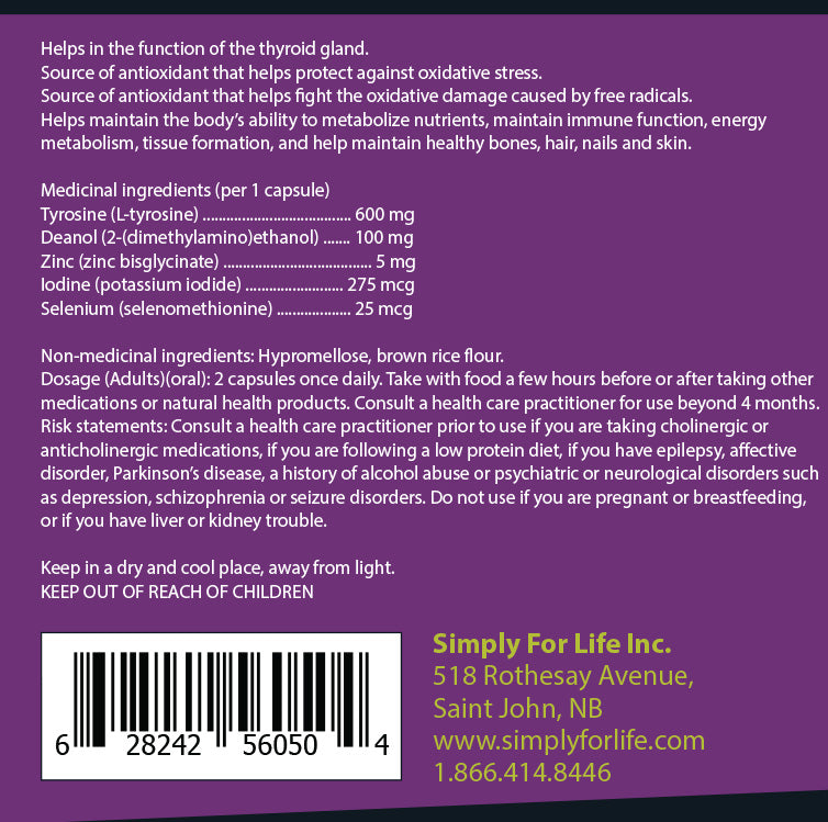 SIMPLY FOR LIFE Thyro Slim (90 Caps)